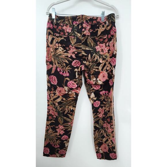 Chino by Anthropologie Women's Floral Print Relaxed Fit Pants Size 28‎ - Picture 4 of 9